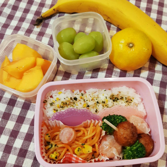 学童弁**デザート４つは多すぎない?弁当