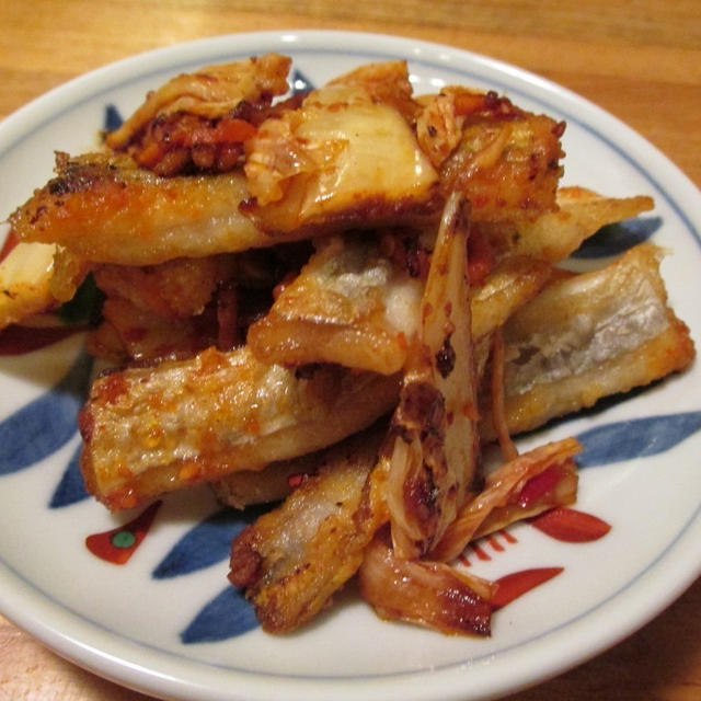 【旨魚料理】タチウオのキムチ炒め
