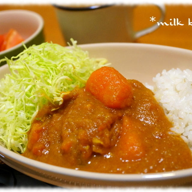 高野豆腐で簡単！スパイスチキンカレー（ルー不使用）