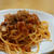 ミートソースパスタ☆