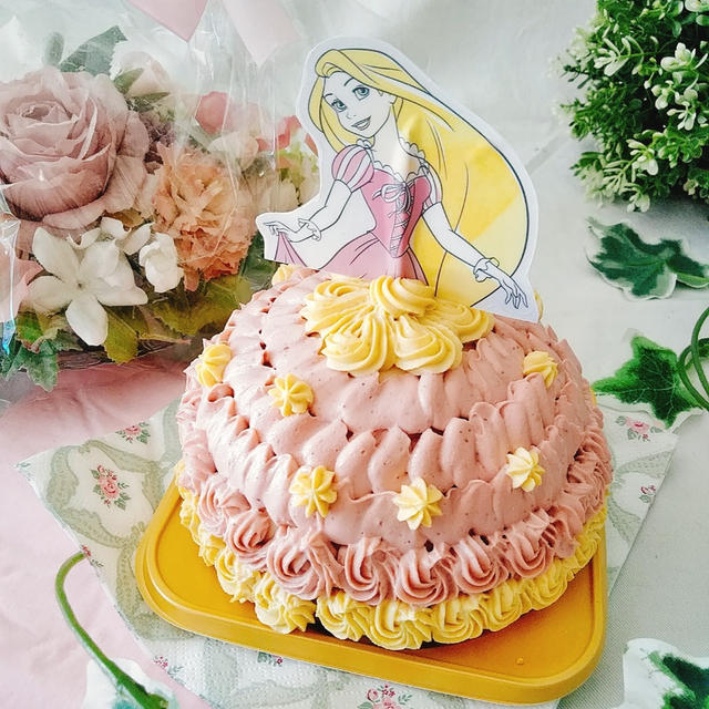 New プリンセスケーキ スマッシュケーキの単発レッスンです By Kikoさん レシピブログ 料理ブログのレシピ満載