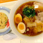 越後川口SA下り　生姜醤油らーめん　炒飯セット　豚骨醤油らーめん　味噌ラーメン