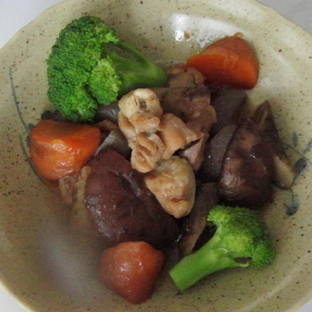 鶏肉と根菜類の煮物★★★