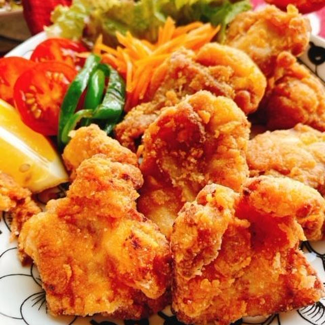 【冷たい油から唐揚げ】オーロラロース唐揚げ(動画レシピ)/Fried chicken with tomato ketchup and mayonnaise.