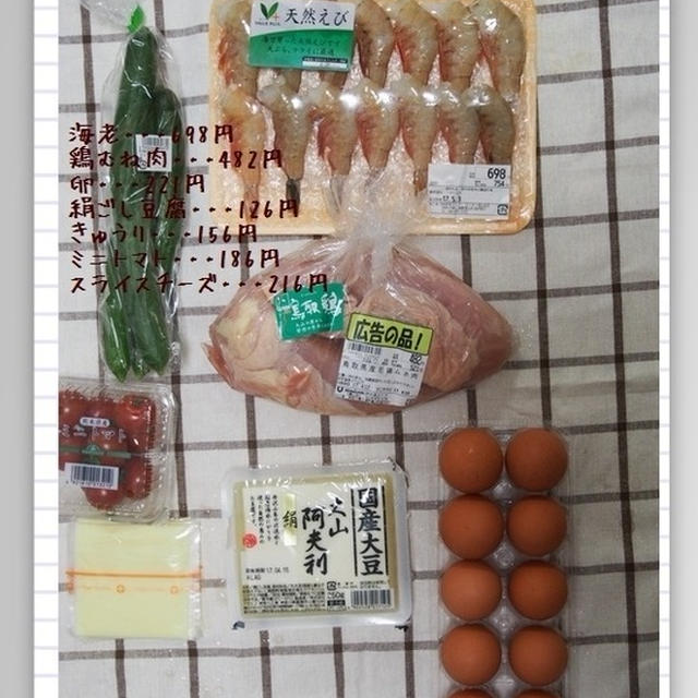4月2週目　今週のお買い物。