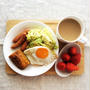 3月12日の朝ごはん。調理時間7分
