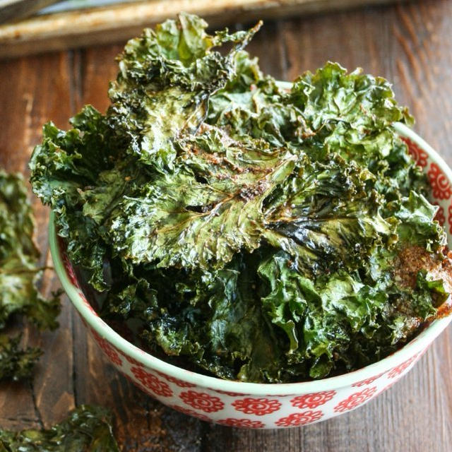 Curried Kale Chipsカレー味ケールチップス