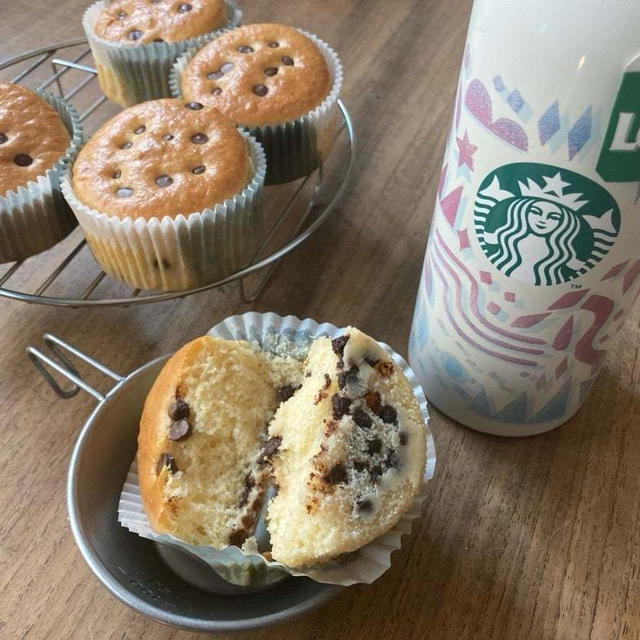 米粉チョコチップマフィン♪