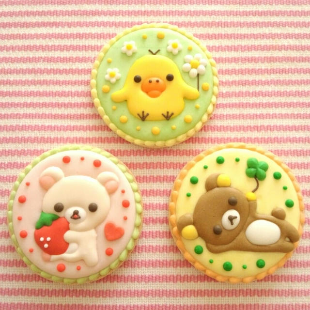 アイシングクッキー♡リラックマ♥
