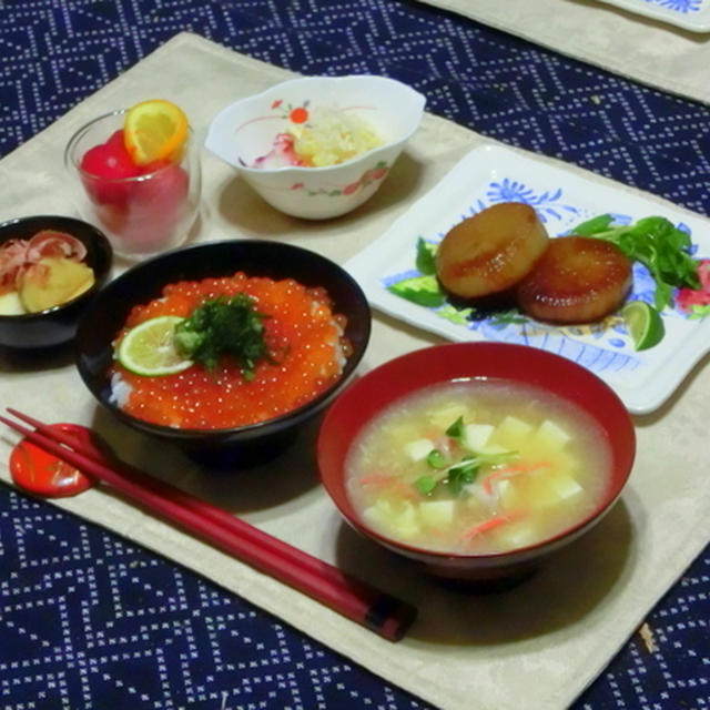 イクラ丼♪