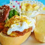 簡単ハッピーな朝ごはん4種スパイスワンプレートレシピ&コマ次郎のおかずキャラ弁♪