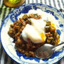 オクラの塩麹キーマカレー