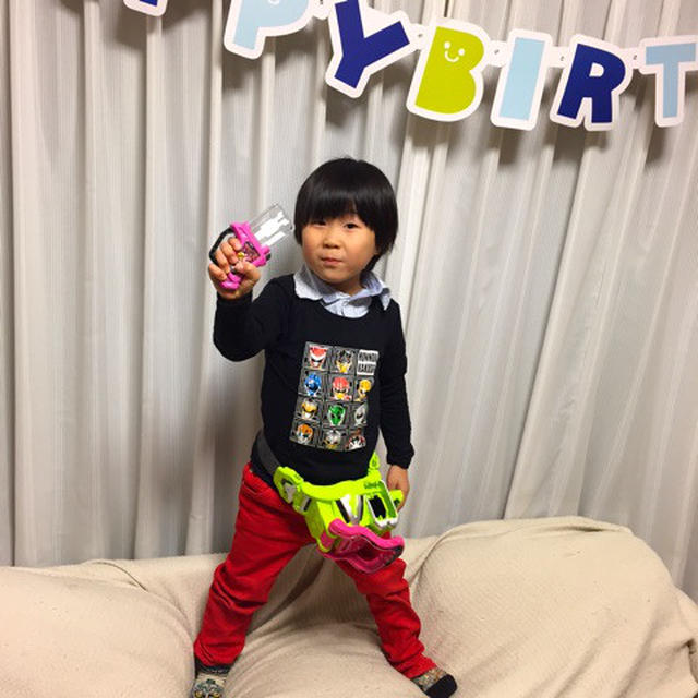 息子５歳お誕生日の記録♡