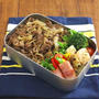 忙しい日はのっけ弁！牛丼弁当♪