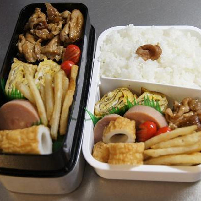 生姜焼き弁当