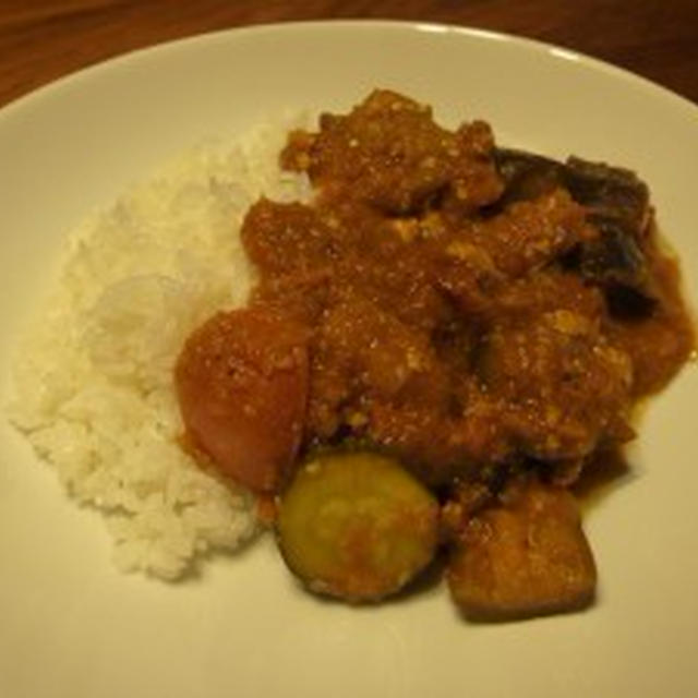 トマトのカレー【低脂肪】