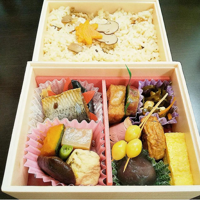 【秋の味覚☆日本橋大増の松茸ごはん折詰♪】
