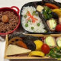 ズッキーニとチーズと豚肉のカツ風弁当