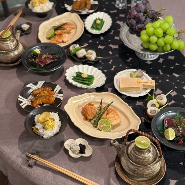 栗ごはんと、すだちの宴の夜ごはん