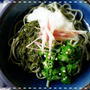 朝そば～♡とろとろとろつるつる～お蕎麦で猛暑乗り切ろう～～v(*￣∇￣*)v