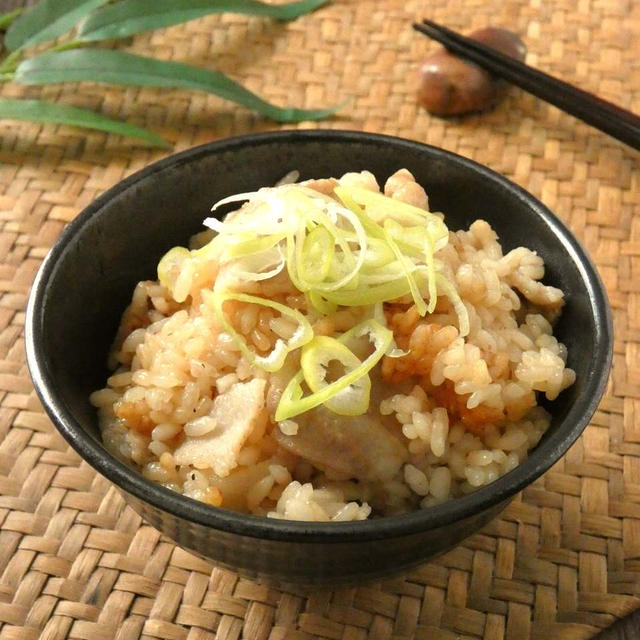 モリモリ食べられる!「豚バラ焼肉の炊き込みご飯」