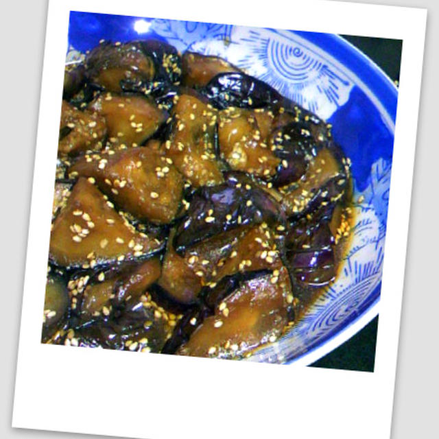 茄子の中華風炒め