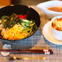 冷や麦の冷やし中華風　醤油麹ダレ