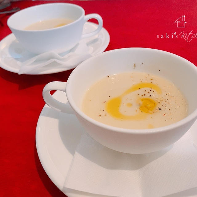シンプル♡お気に入りビシソワーズ＊シリコンカップとギルティ