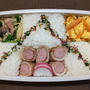 今日のお弁当　第1475号　〜肉巻きハニーマスタード〜