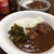 お昼は、レトルトカレー