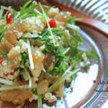 混ぜるだけ！めっちゃ簡単！作りおき！水菜とクラゲの中華サラダ♪