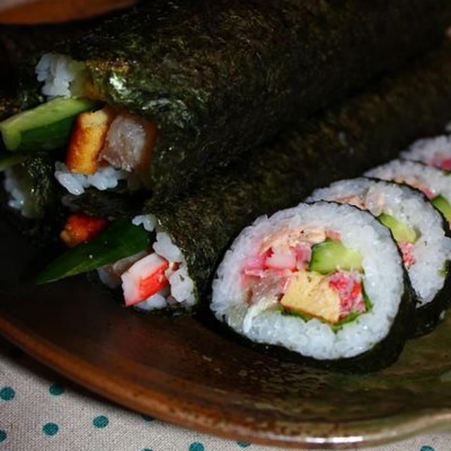 恵方巻き　２０１４（海苔を食べやすく）