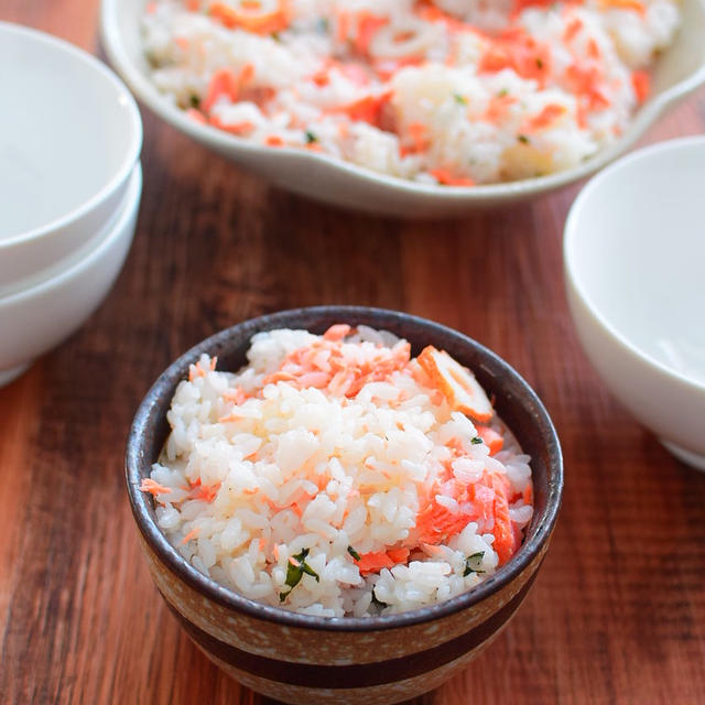 鮭と大葉の簡単混ぜ寿司のレシピ