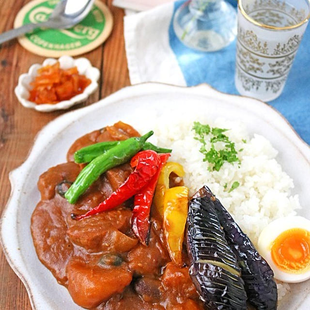 おうちカレーに隠し味＆裏技で本格的に♪夏野菜カレー