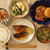 鯵のソテーと煮物。
