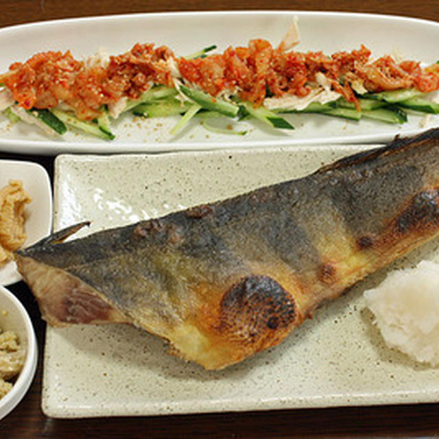 脇役が多すぎてメインが余った晩ご飯