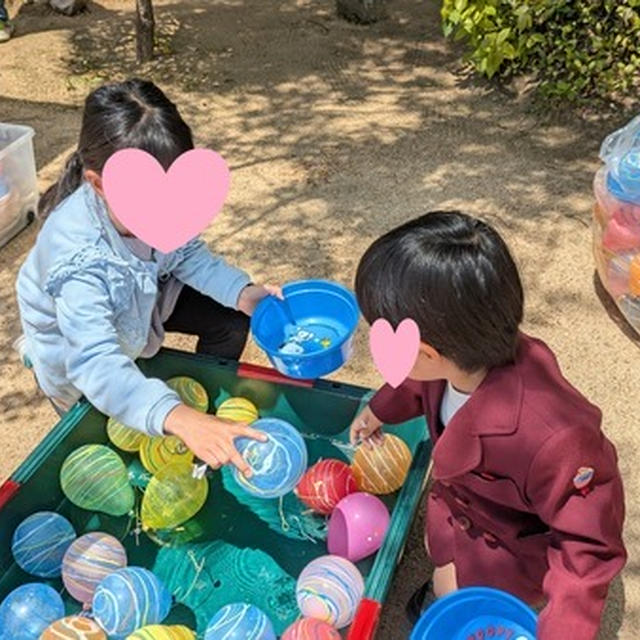 幼稚園の春祭り