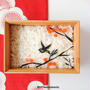 Swallow Bird Chinese Art Bento　ツバメのキャラベン