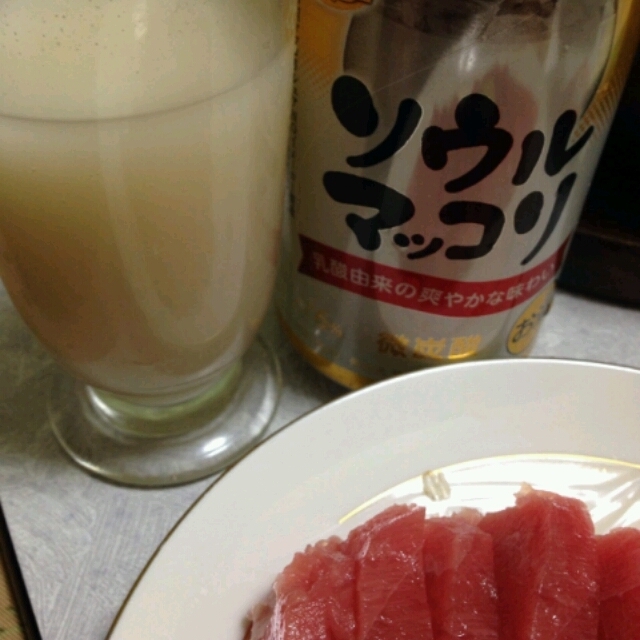 ソウルマッコリを飲んでみた