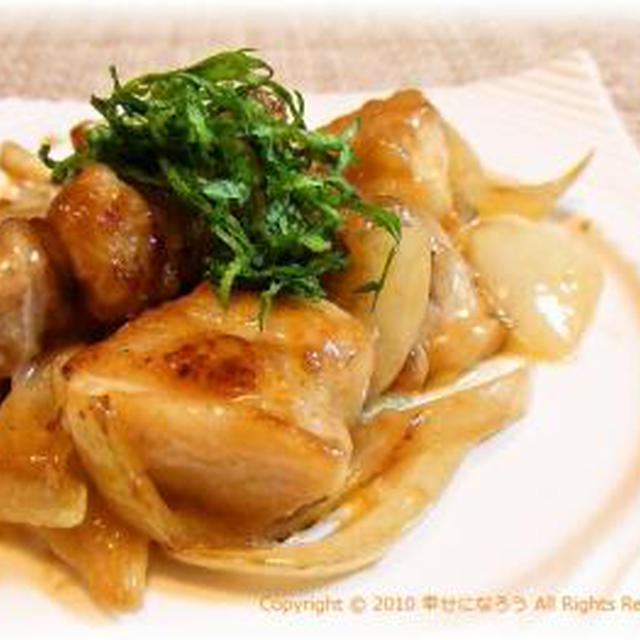 【鶏肉のオイマヨ炒め】