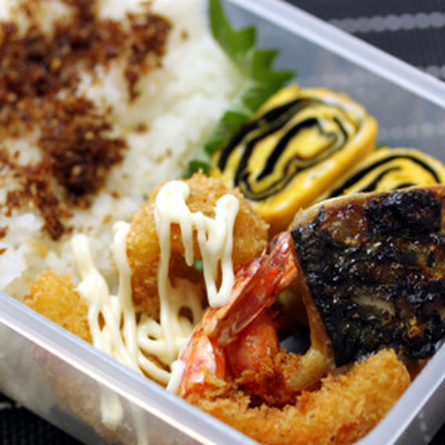 9/25 イカフライ弁当