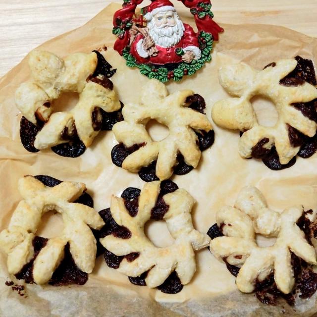 チョコ出まくり！ チョコリースパン　クリスマスに向けて🎄　