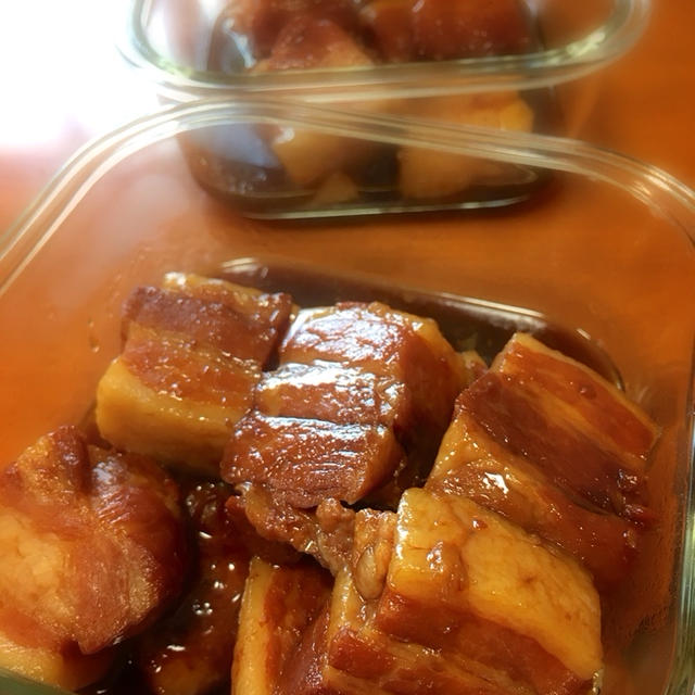 簡単な豚角煮、作り置き！