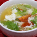 ３６５日野菜レシピNo.３３１「卵白のふわふわスープ」