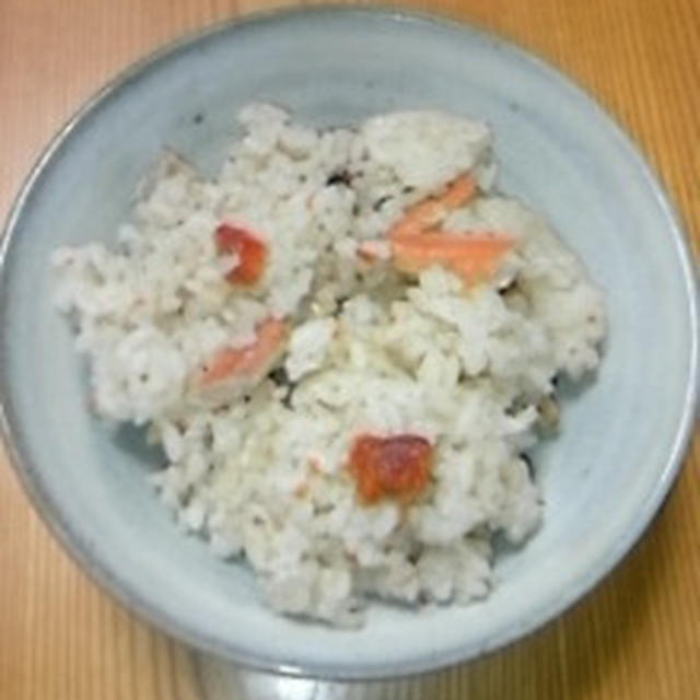 親ガニの炊き込みご飯