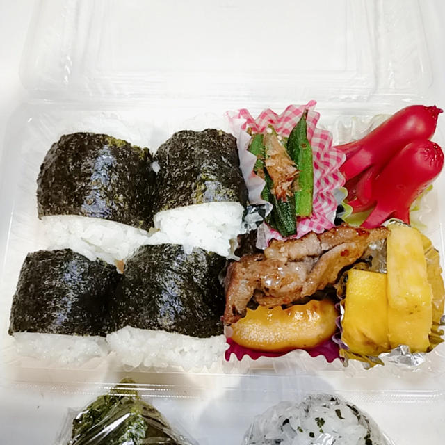 １０月１８日(日)のお弁当　調味液を使い回して楽をする【豚肉のオイスターソース炒め弁当】