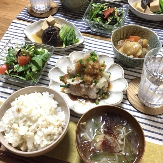 シンプルだけど美味しいよ！タラの炊き込みご飯♪…我が家にもいよいよ到来。