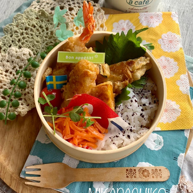 ＊一石二鳥で楽チン！今日のお弁当＊