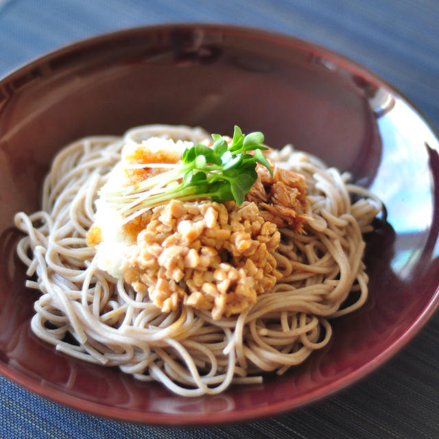 【妊活のコツ】年越しそばに、納豆おろしそば！