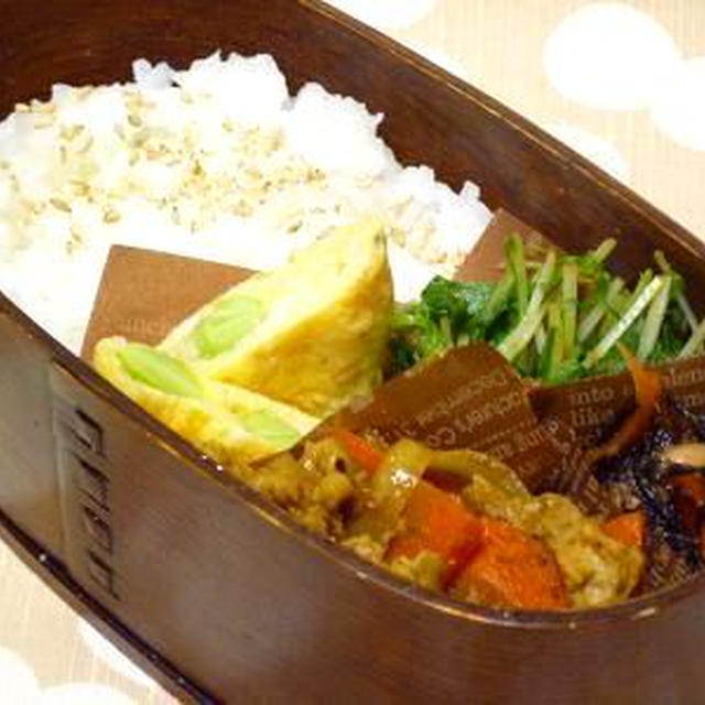 豚肉のカレー炒め弁当